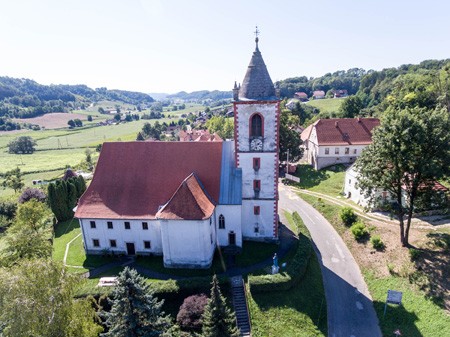 Župnijska cerkev sv. Marije VnebovzeteŽupnija Jarenina.Cerkev se uvršča med umetnostne spomenike slovenskogoriškega prostora, kajti v njej so povezali dosežki gotike, baroka in tudi renesanse. Prvotna cerkev je bila leta 1532 požgana s strani Turkov.
Cerkvena ladja je bila zgrajena v sredini 16.stoletja. Na zahodnem delu je edinstven poznogotski zvonik s stožčasto streho prekrito z orginalno kamnito kritino in štirimi stebrički na vogalih zvonika. Blaževa kapela je bila prizidana konec 17. stoletja, Križeva kapela pa v začetku 18. stoletja. Slog križnega oltarja nas spominja na delo kiparja Filipa Jakoba Strauba.
Dobrodošli na spletni strani